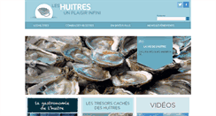 Desktop Screenshot of huitre.com